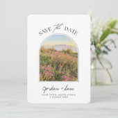 De Tafelberg Kaapstad van het huwelijk bewaart de  Kaart (Staand voorkant)