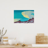 De tafelen van de geboden door Roerich Poster (Keuken)