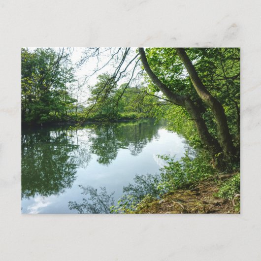 De Taff, Cardiff, Wales. Briefkaart (Voorkant)