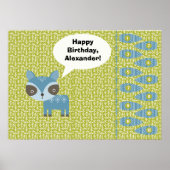 De Tail op het Raccoon-spelspel Poster (Voorkant)