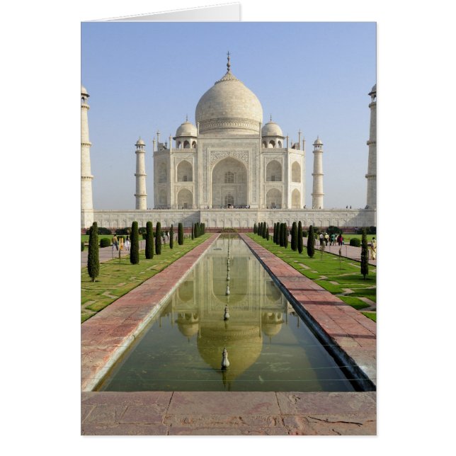 De Taj Mahal, Agra, Uttar Pradesh, India, (Voorkant)