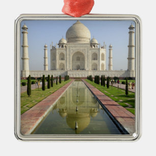 De Taj Mahal, Agra, Uttar Pradesh, India, Metalen Ornament