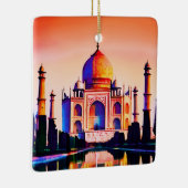 De Taj Mahal tegen een zonnehemel Keramisch Ornament (Rechts)