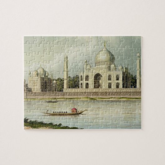 De Taj Mahal, Tomb van de keizer Shah Jehan en Legpuzzel (Horizontaal)