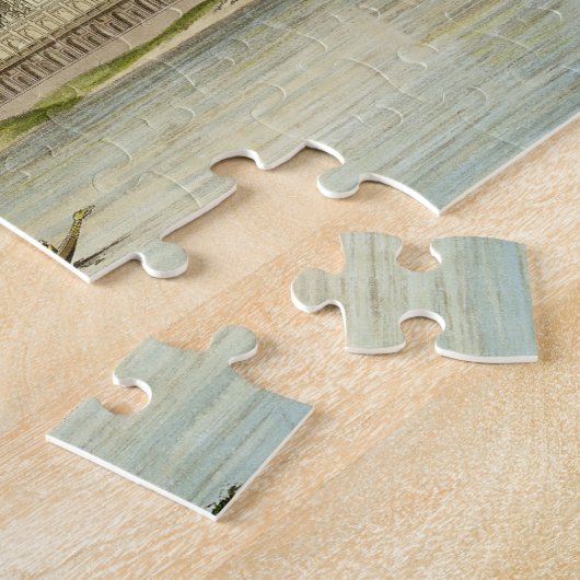 De Taj Mahal, Tomb van de keizer Shah Jehan en Legpuzzel (Zijkant)