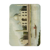 De Taj Mahal, Tomb van de keizer Shah Jehan en Magneet (Verticaal)