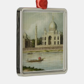 De Taj Mahal, Tomb van de keizer Shah Jehan en Metalen Ornament (Rechts)