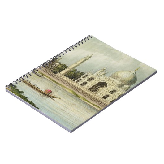 De Taj Mahal, Tomb van de keizer Shah Jehan en Notitieboek (Linkerzijde)