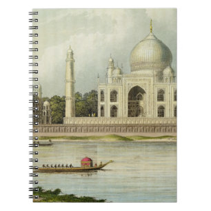 De Taj Mahal, Tomb van de keizer Shah Jehan en Notitieboek