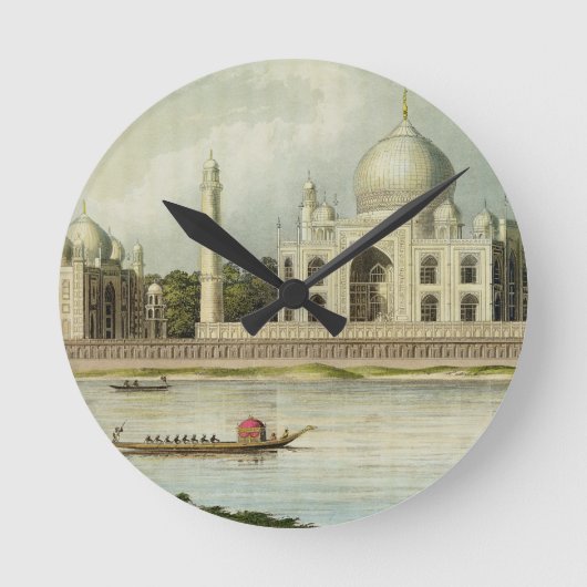 De Taj Mahal, Tomb van de keizer Shah Jehan en Ronde Klok (Voorkant)