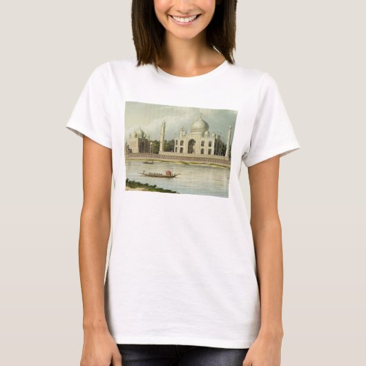 De Taj Mahal, Tomb van de keizer Shah Jehan en T-shirt (Voorkant)
