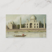 De Taj Mahal, Tomb van de keizer Shah Jehan en Visitekaartje (Achterkant)