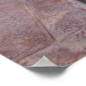 De Taj Mahal weerspiegelde perfect de stilte Poster (Hoek)