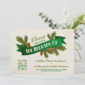 De Tak van de pink betegelt de Camping die Weddens Kaart (Staand voorkant)