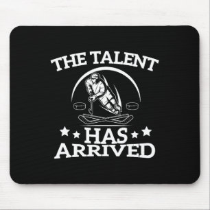 De talenten zijn gearriveerd Funny IJshockey Spele Muismat