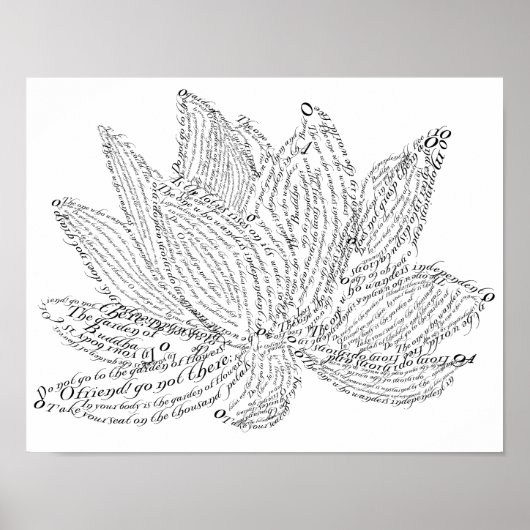 De Talking Lotus Poster (Voorkant)