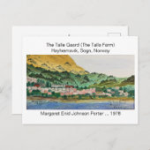 De Talle Gaard (het Talla Boerderij) '78 MEJP Briefkaart (Voorkant / Achterkant)