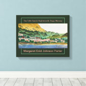 De Talle Gaard (het Talla Boerderij) '78 MEJP Fine Canvas Afdruk (Insitu (Houten vloer))