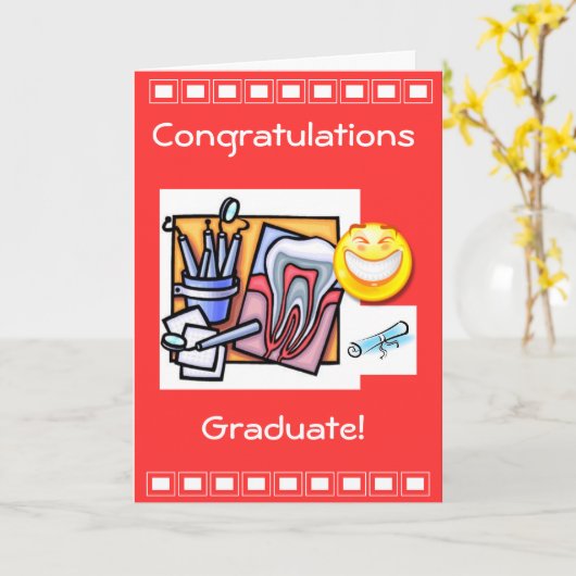 De tand Afstuderen van de Industrie Kaart (Gele Bloem)