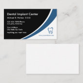 De tand Implants Medische Kaarten Bedrijfs van het Visitekaartje (Voorkant / Achterkant)