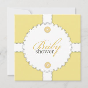 De Tand Vlakke Uitnodiging van het baby shower