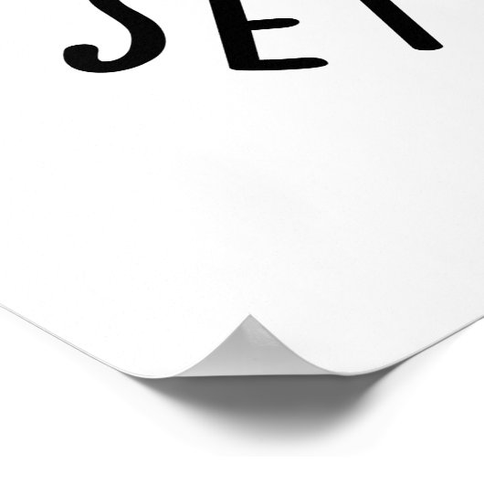 De tand zal je gratis grappige tandenstokers poster (Hoek)