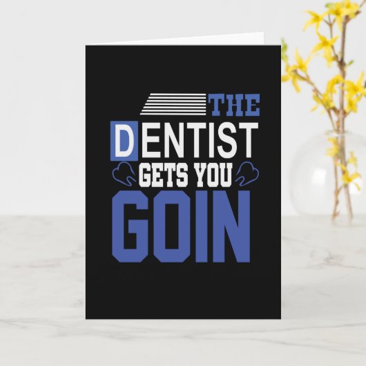 De tandarts krijgt u kaart (Gele Bloem)