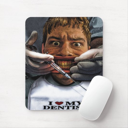 De tandarts muismat (Met muis)
