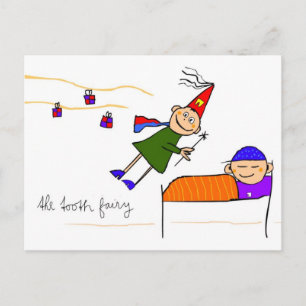 'De tandenfee' Briefkaart