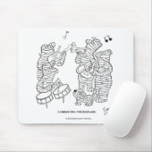 De tandleeftijd muismat (Met muis)