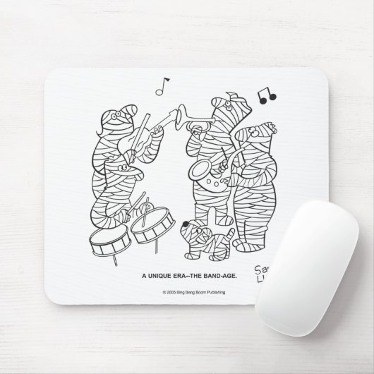 De tandleeftijd muismat (Met muis)