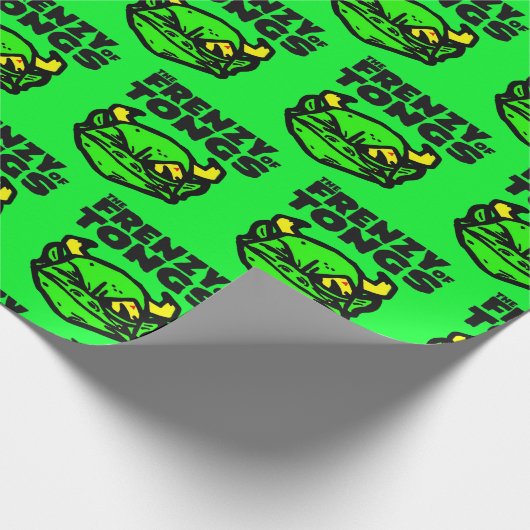 De tang is aan het inpakken! cadeaupapier (Hoek)