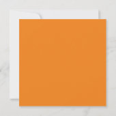 De Tangerine en de Witte Tijdelijke Minimalist van Bedankkaart (Achterkant)