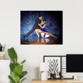 De Tango dansen Poster (Thuiskantoor)