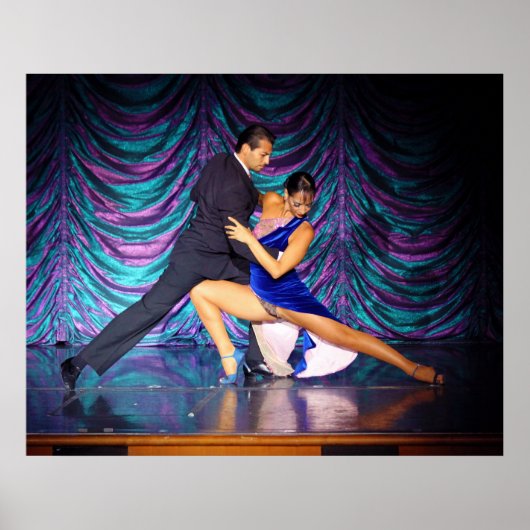 De Tango dansen Poster (Voorkant)