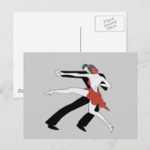 De Tango van jaren '20 Briefkaart (Voorkant / Achterkant)