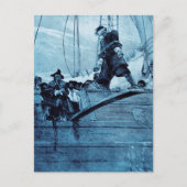 De tank lopen briefkaart (Voorkant)