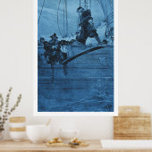 De tank lopen poster (Keuken)