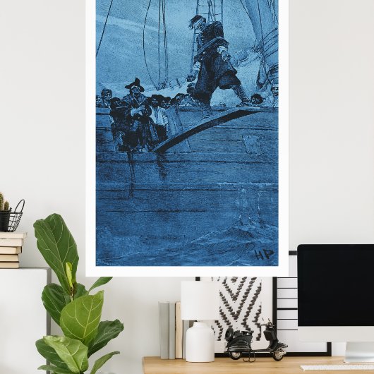 De tank lopen poster (Thuiskantoor)