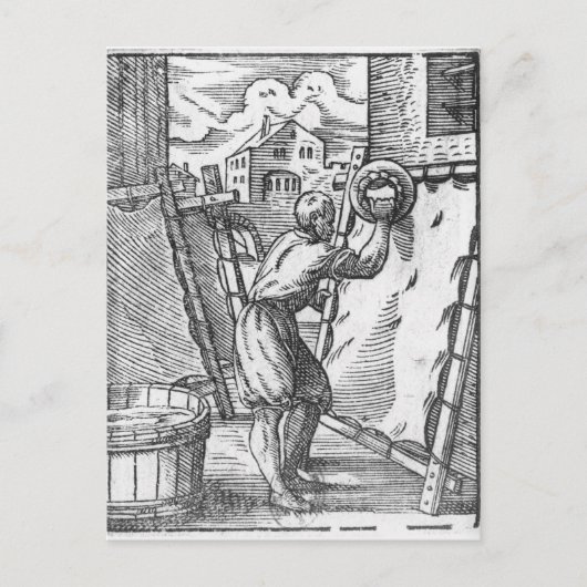 De tanner briefkaart (Voorkant)