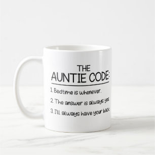 De tante Code, geschenk voor tante Koffiemok