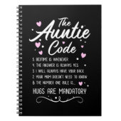 De tante Code Notitieboek (Voorkant)