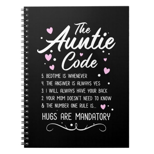 De tante Code Notitieboek (Voorkant)