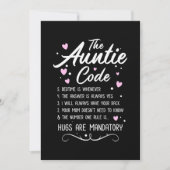 De tante Code Save The Date (Voorkant)