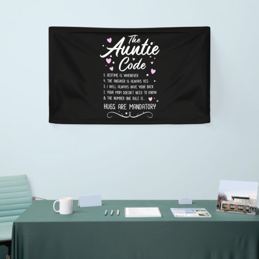 De tante Code Spandoek (Beurs)