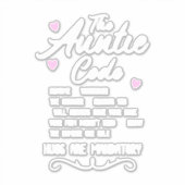 De tante Code Sticker (Voorkant)