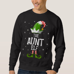 De tante Elf familie komt met Kerstmis. Trui