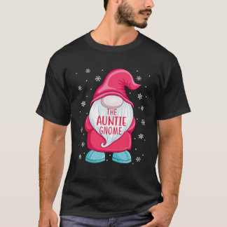 De tante kabouter Kabouter Elf Kerstmis tante mat T-shirt