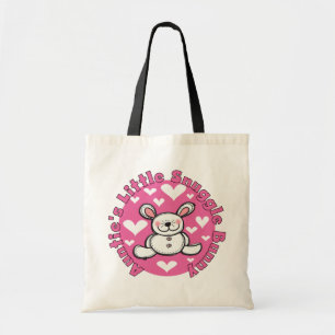 De tante nestelt zich Konijntje Tote Bag