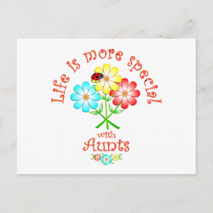 De tantes zijn Speciaal Briefkaart